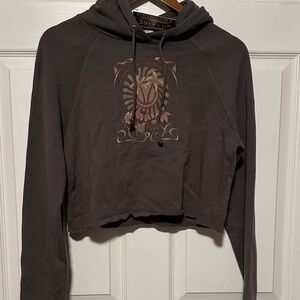 Stylish Black Hoodie Top new Kauai M